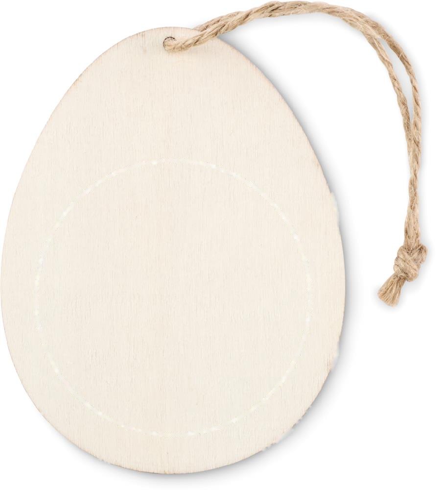 DREGG - Houten ei-schilder set — drukvlak egg