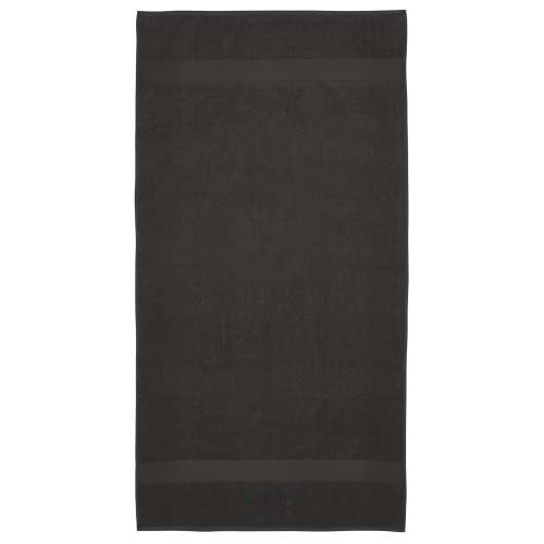 Amelia handdoek 70 x 140 cm van 450 g/m² katoen — drukvlak onderkant