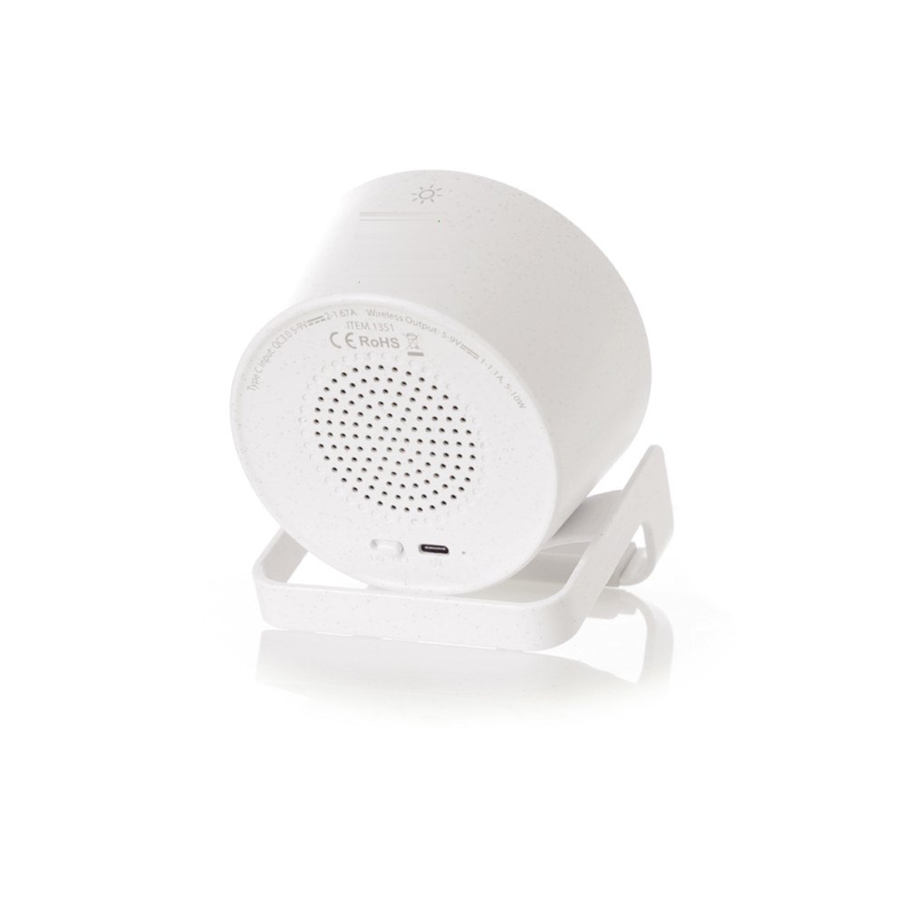 Multifunctioneel Lamp Sadow — drukvlak op de voorkant boven de speaker