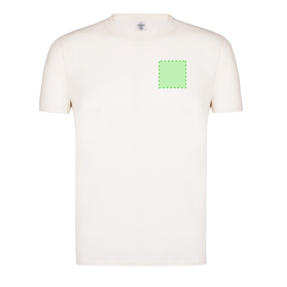 Kinder T-Shirt "keya" Organic KD — drukvlak linkerborst