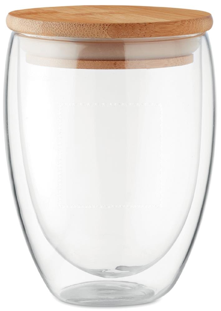 TIRANA SET - Set van 2 glazen 350 ml — drukvlak glass 1