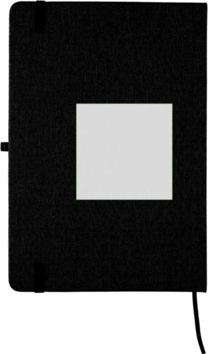 Notitieboek Ernst | Gerecycled | A5 | Telefoonhouder — drukvlak achterzijde