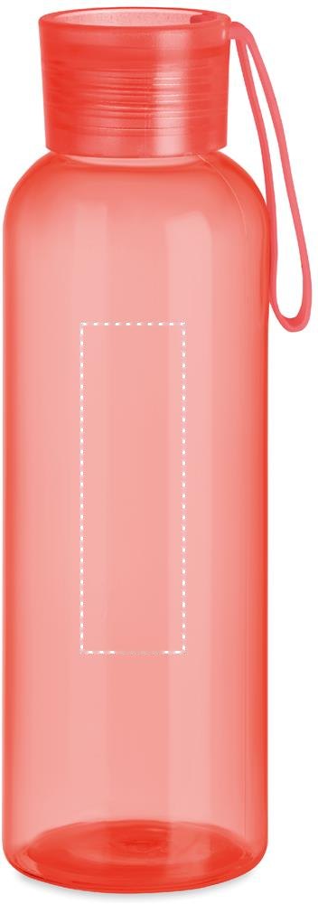 INDI - Tritan fles 500ml — drukvlak voorzijde