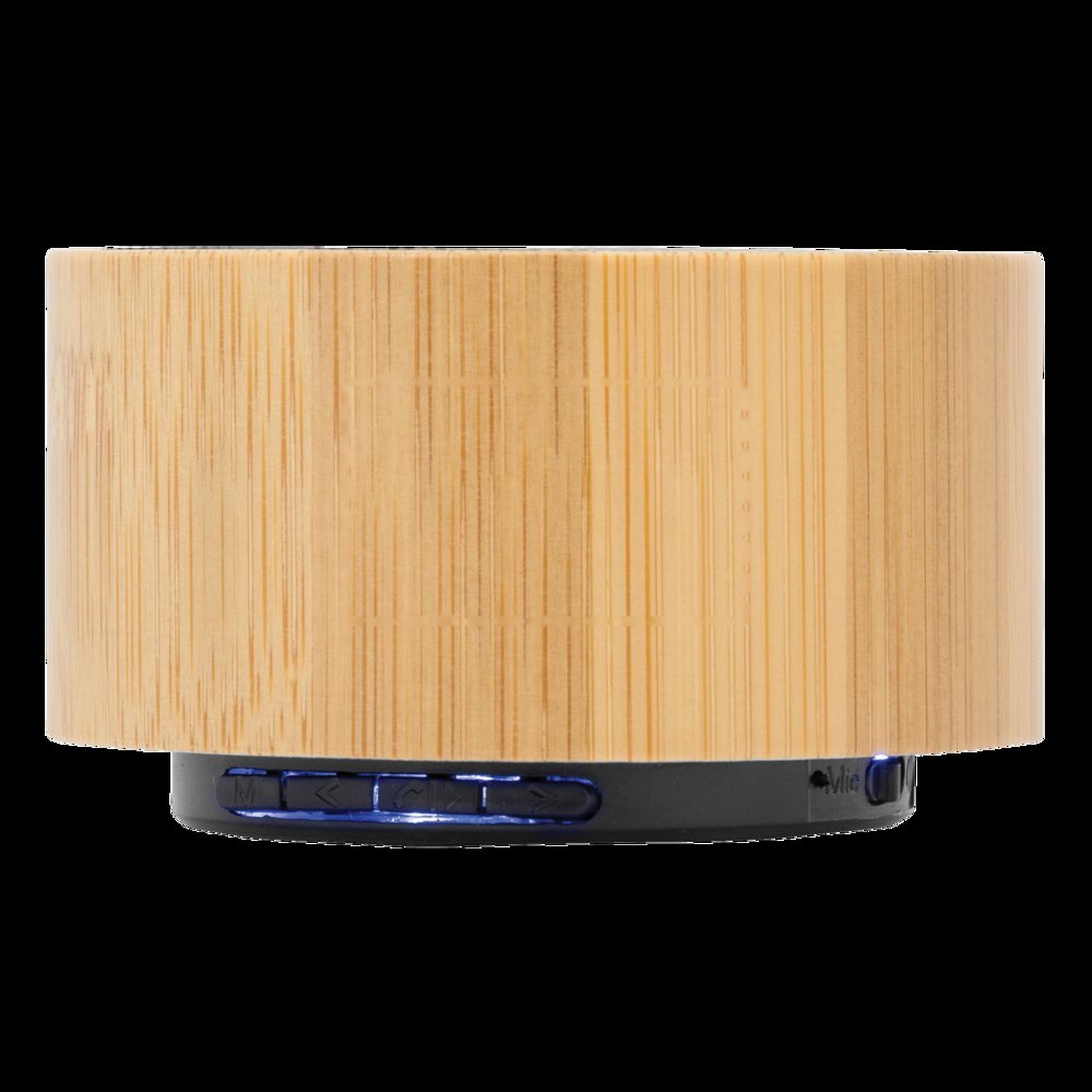 BAMBOO SOUND - Draadloze speaker — drukvlak gecentreerd aan de kant van de speaker