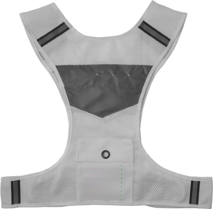 Nylon (600D) veiligheidsvest Minna — drukvlak voorvak