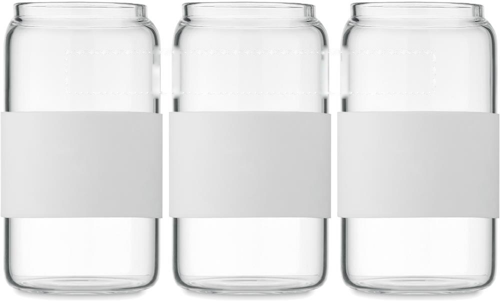 BOROSIP - Beker hoog borosilicaat 550ml — drukvlak drukvlak 1