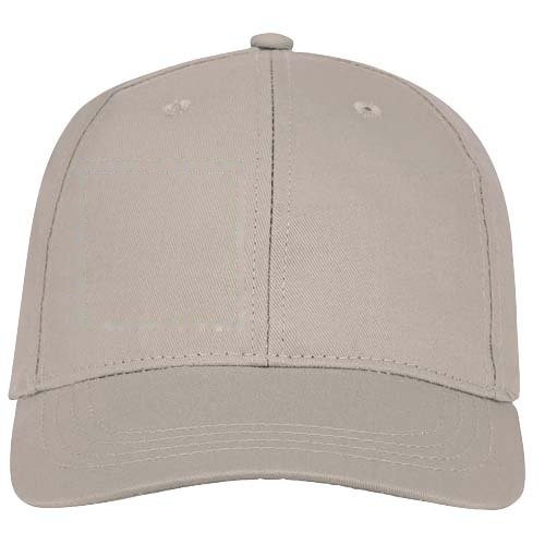 Ares 175 g/m² 6 panel cap — drukvlak voorzijde rechts