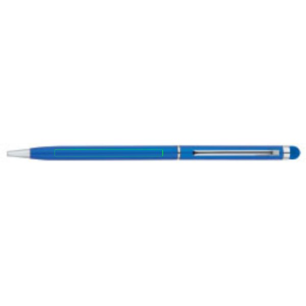 Standaard hardcover PU A5 notitieboek met stylus pen — drukvlak pen