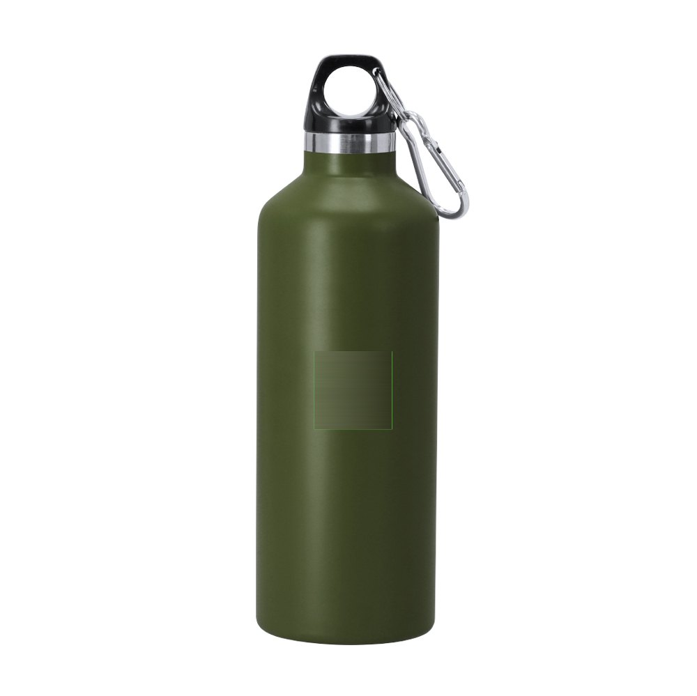 Thermoskan-Fles Angkor — drukvlak midden voorzijde