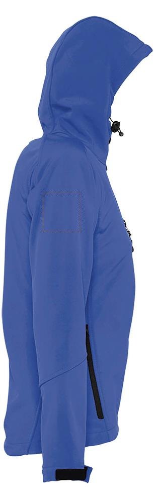 REPLAY WOMEN - REPLAY dames softshell jas — drukvlak rechterarm