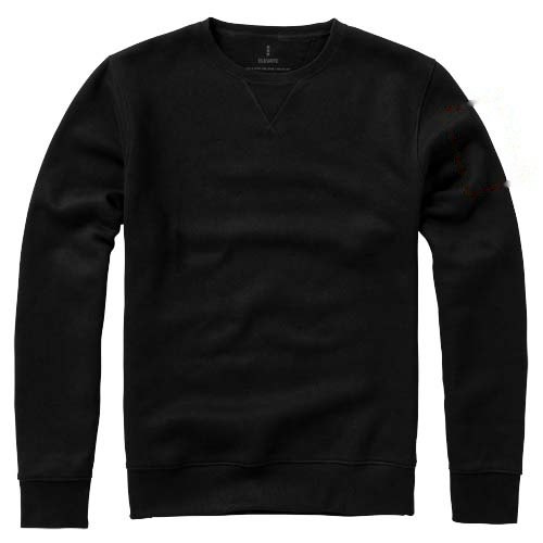 Arora 300 g/m² unisex sweater met ronde hals — drukvlak linker bicep