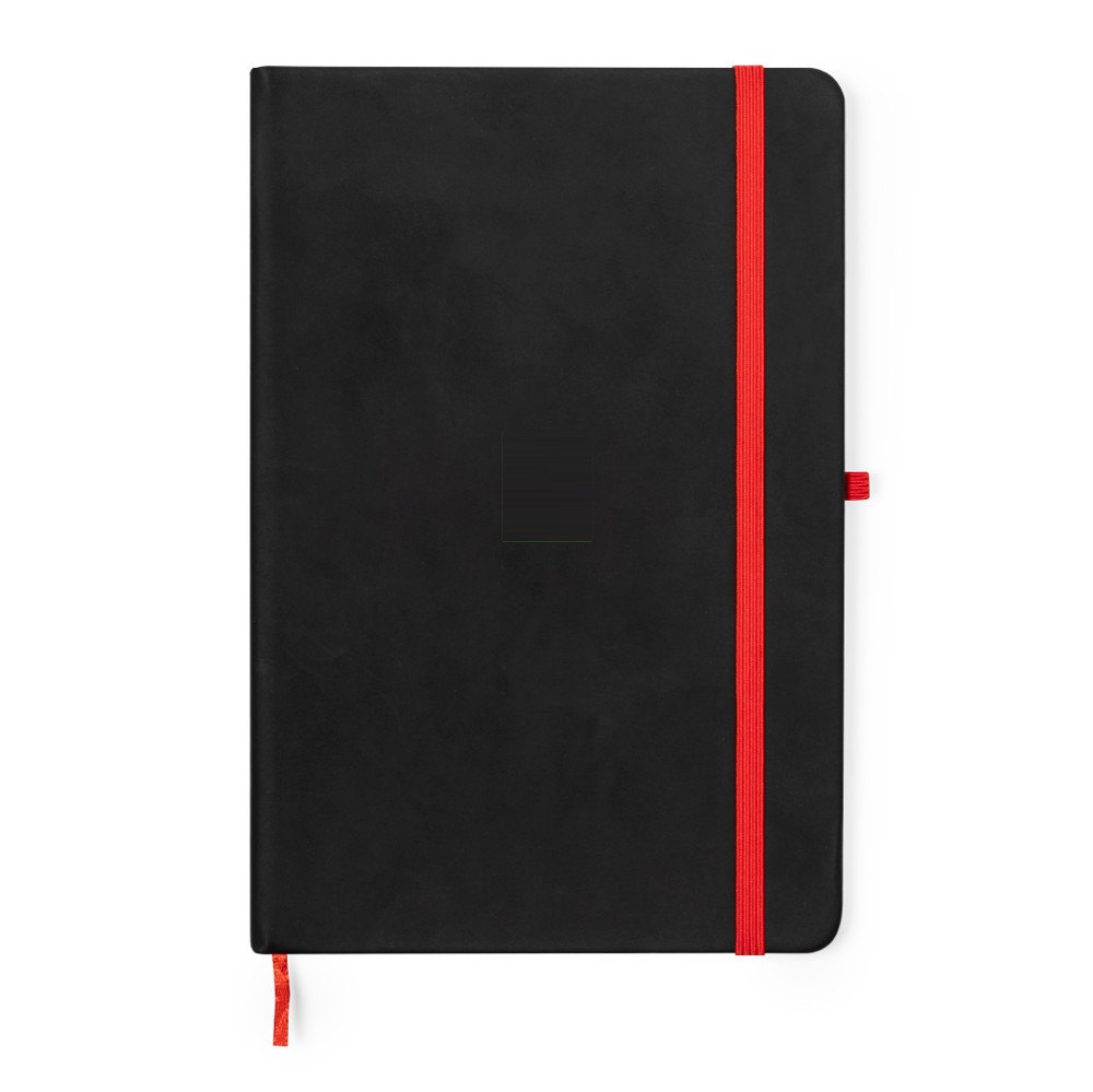 Notitieblokje Kefron — drukvlak op de cover