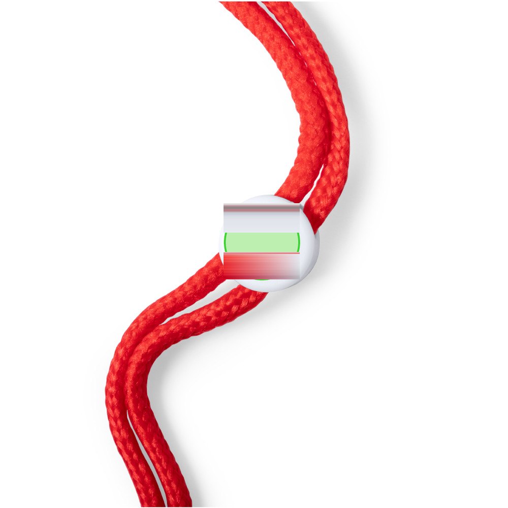 Lanyard Menfix — drukvlak op het ronde gedeelte van de sluiting