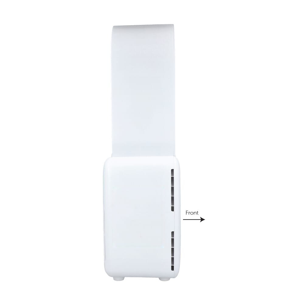 inSide Out Bladeless Soft Wind Fan Brislux met LED-verlichting — drukvlak linkerzijde