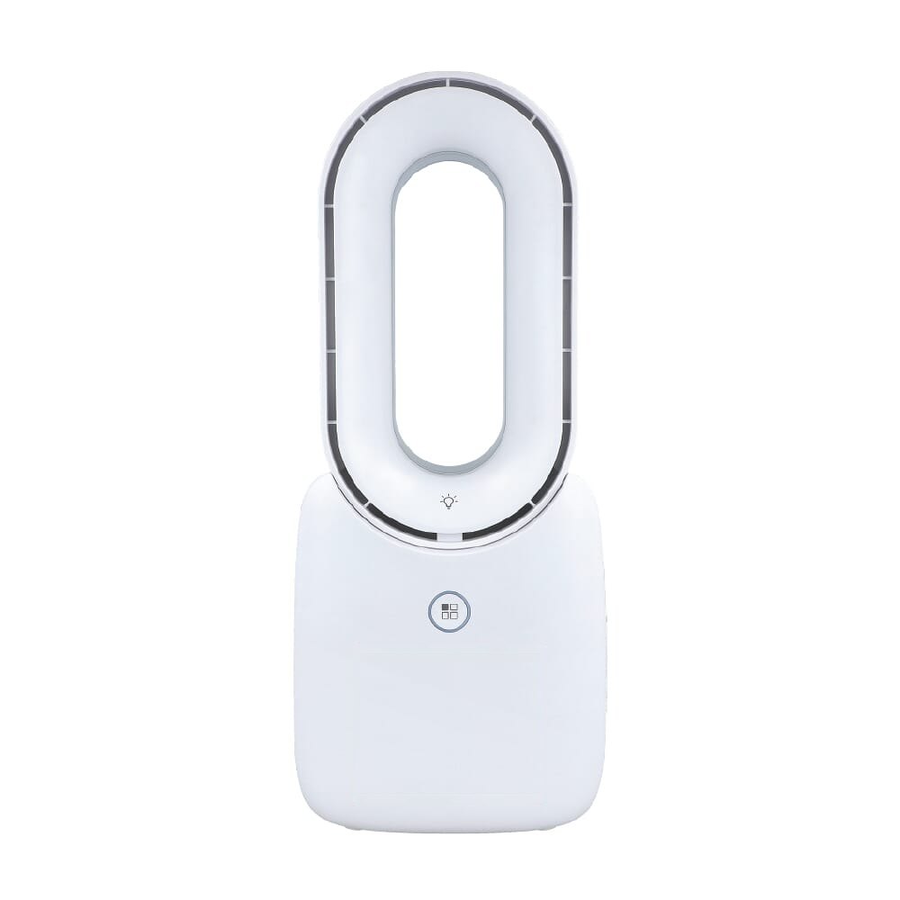inSide Out Bladeless Soft Wind Fan Brislux met LED-verlichting — drukvlak voorzijde