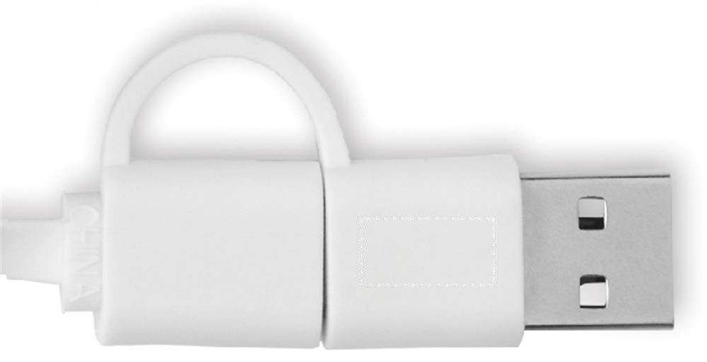LINEA - 60W uittrekbare oplaadkabel — drukvlak plug zijde 2
