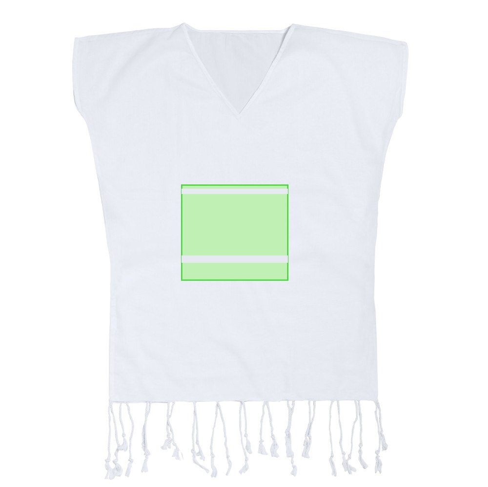 Kaftan Roseux — drukvlak op de borst