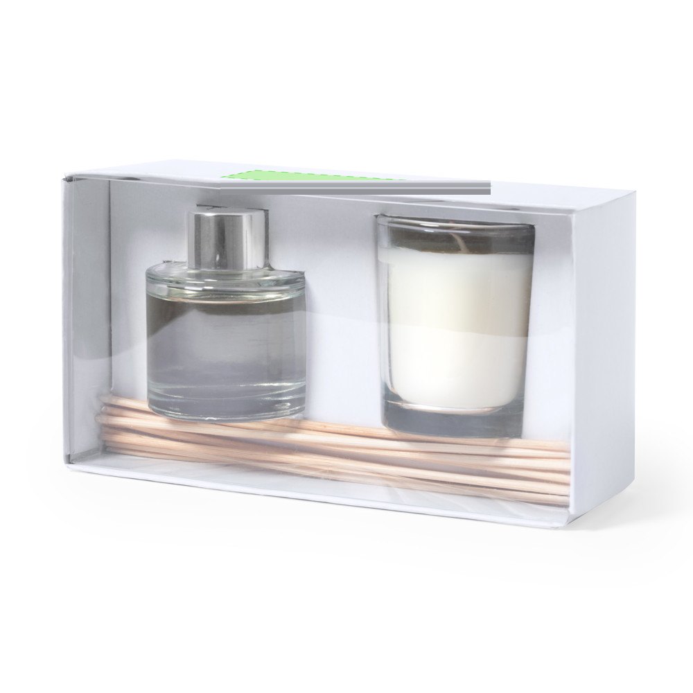 Aromatische Set Hanks — drukvlak aan de zijkant van de doos