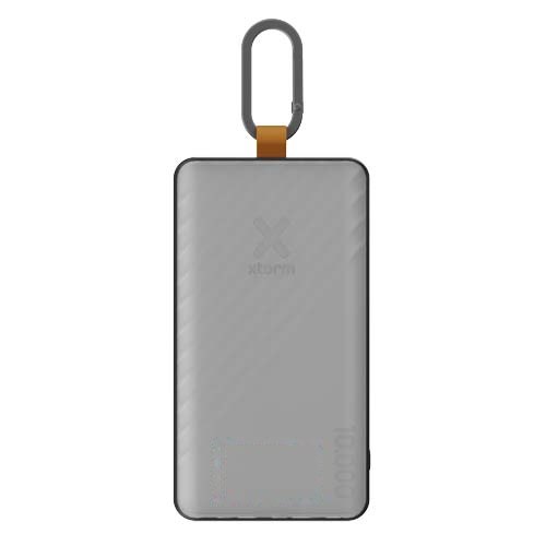 Xtorm XG2S101 Go2 10.000 mAh 15 W powerbank op zonne-energie met licht — drukvlak voorzijde