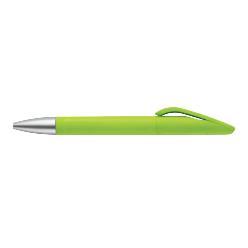 Balpen Slash soft touch R-ABS — drukvlak 90 graden van de clip