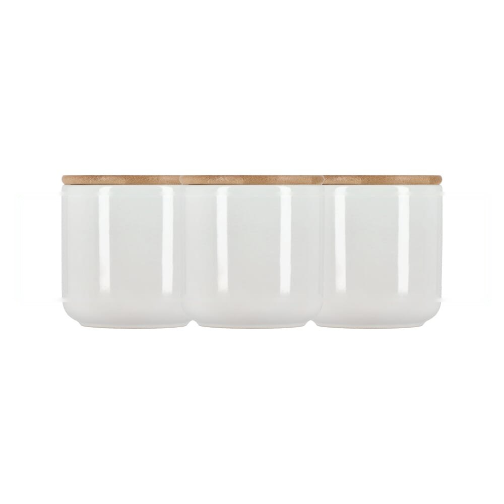 Bus keramiek & bamboe 500 ml — drukvlak rondom