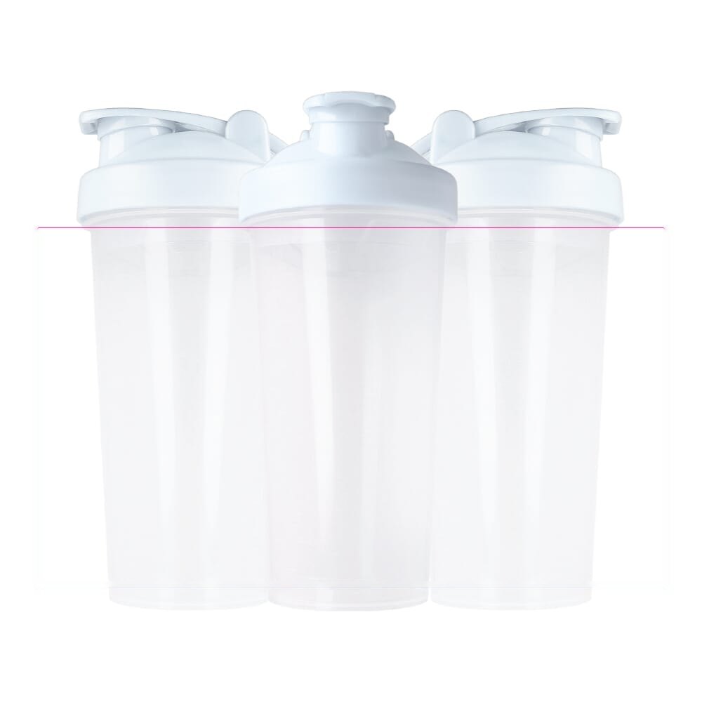 Shaker fles 700ml — drukvlak rondom