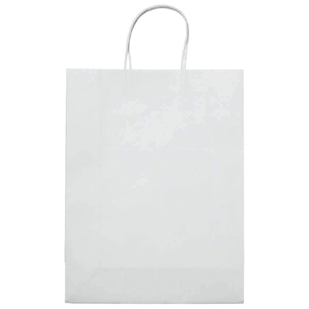 Draagtas papier groot 120g/m² — drukvlak midden op de voorzijde