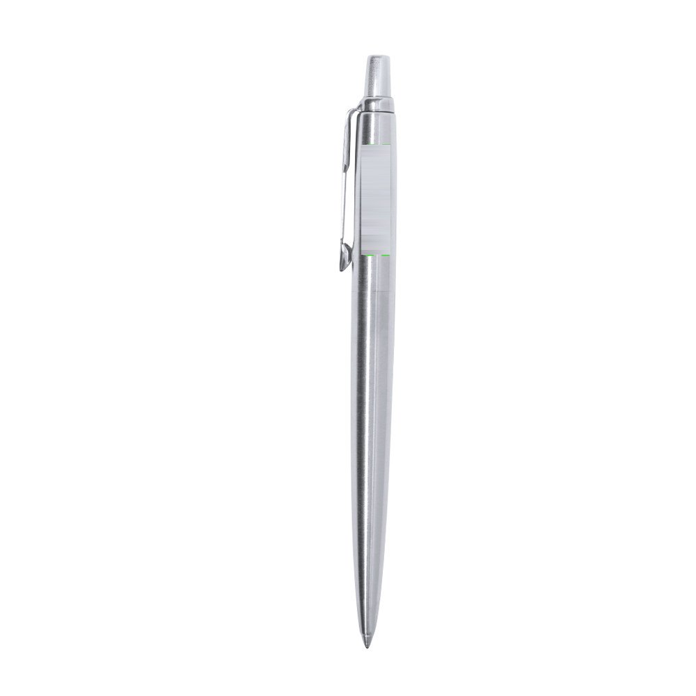 Pen Jotter Core — drukvlak bovenkant naast clip