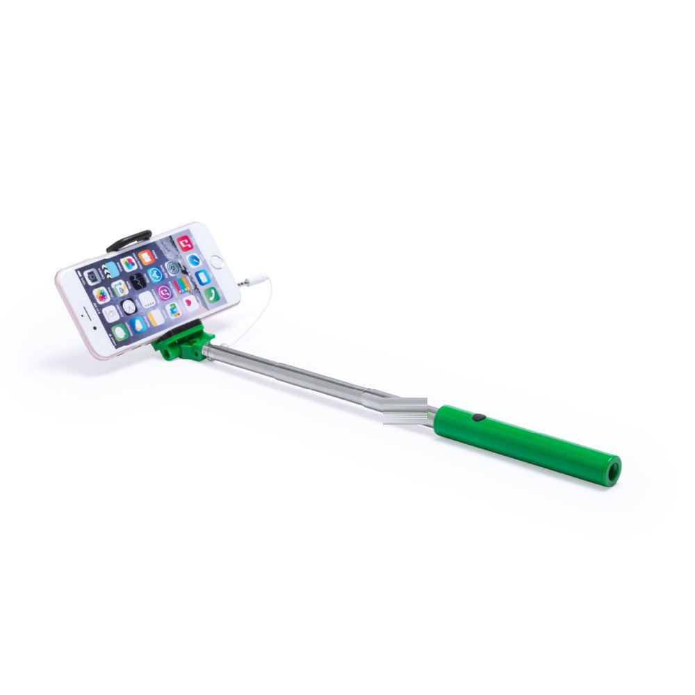 Selfie Stick Rontiver — drukvlak op het metalen gebied bij het handvat