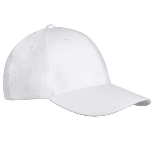 Davis 260 g/m² 6 panel cap — drukvlak rechterzijde