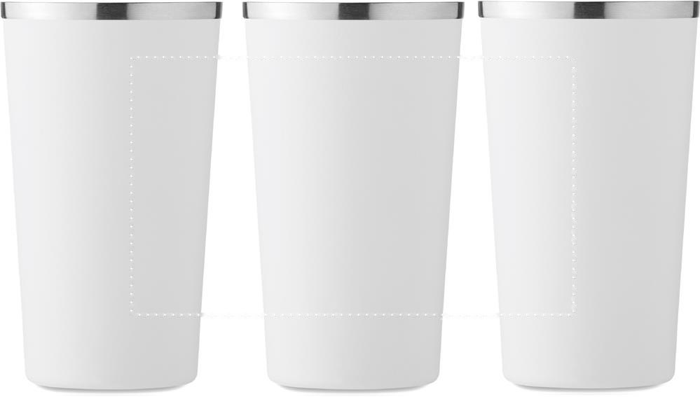BRACE + - Dubbelwandige beker 510 ml — drukvlak drukvlak 3