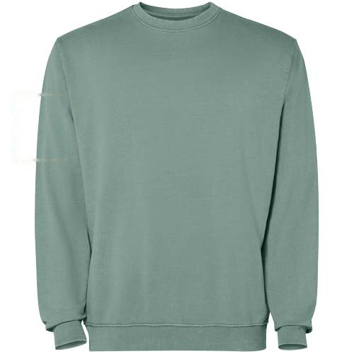 Jaya 250 g/m² unisex trui met ronde hals — drukvlak linker bicep
