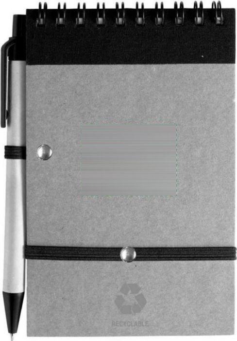 Notitieboek Emory | Gelijnd — drukvlak achterzijde