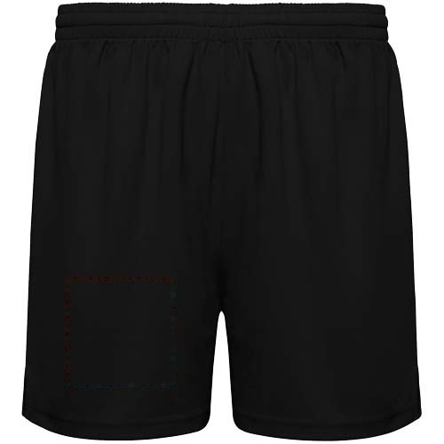 Player 140 g/m² sportshort voor kinderen — drukvlak rechter pijp