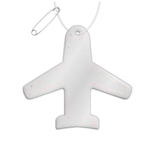 RFX™ H-09 vlakke reflecterende pvc hanger — drukvlak achterkant (onder reflecterende laag)