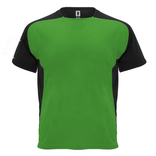 Bugatti unisex sportshirt met korte mouwen — drukvlak rechter bicep