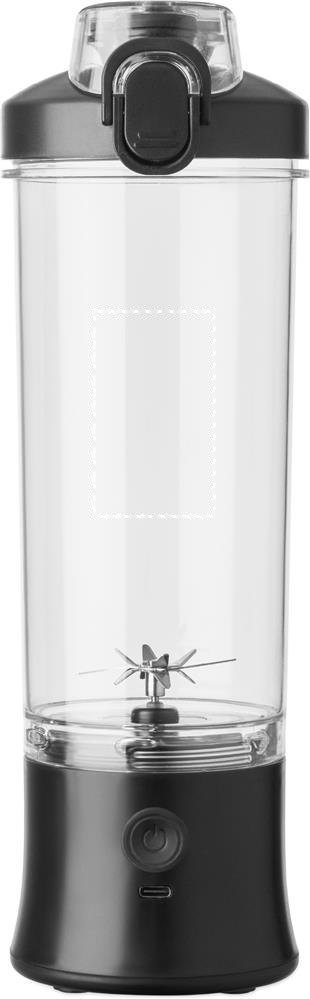 MIXIE - Draagbare smoothie blender — drukvlak beker voorzijde