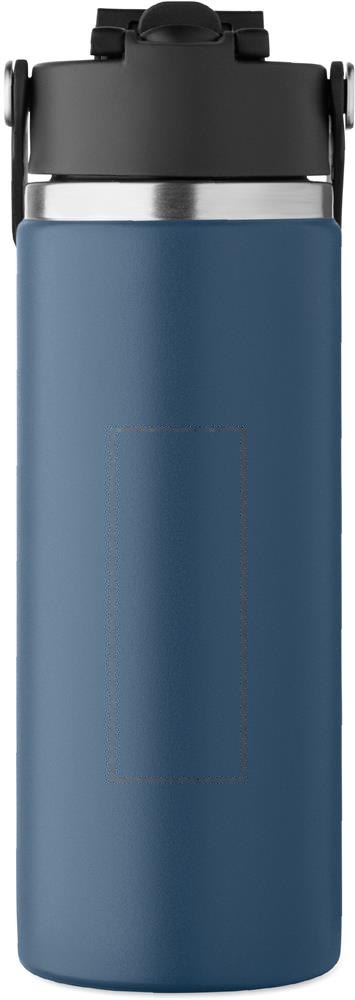 SUMA GRIP - Dubbelwandige fles 500ml — drukvlak achterzijde