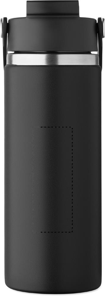 SUMA GRIP - Dubbelwandige fles 500ml — drukvlak voorzijde