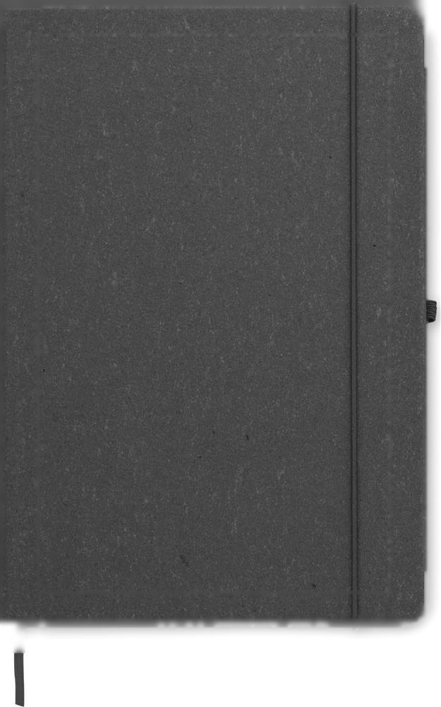 ELEGANOTE - Set notitieboeken gerecycled le — drukvlak notebook voorzijde