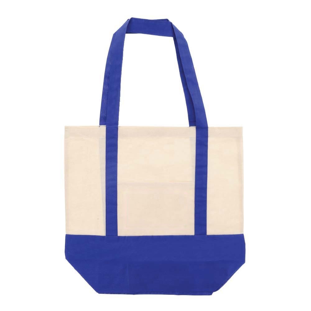 Draagtas OEKO-TEX® katoen 140g/m² 40x10x35cm — drukvlak op de vak