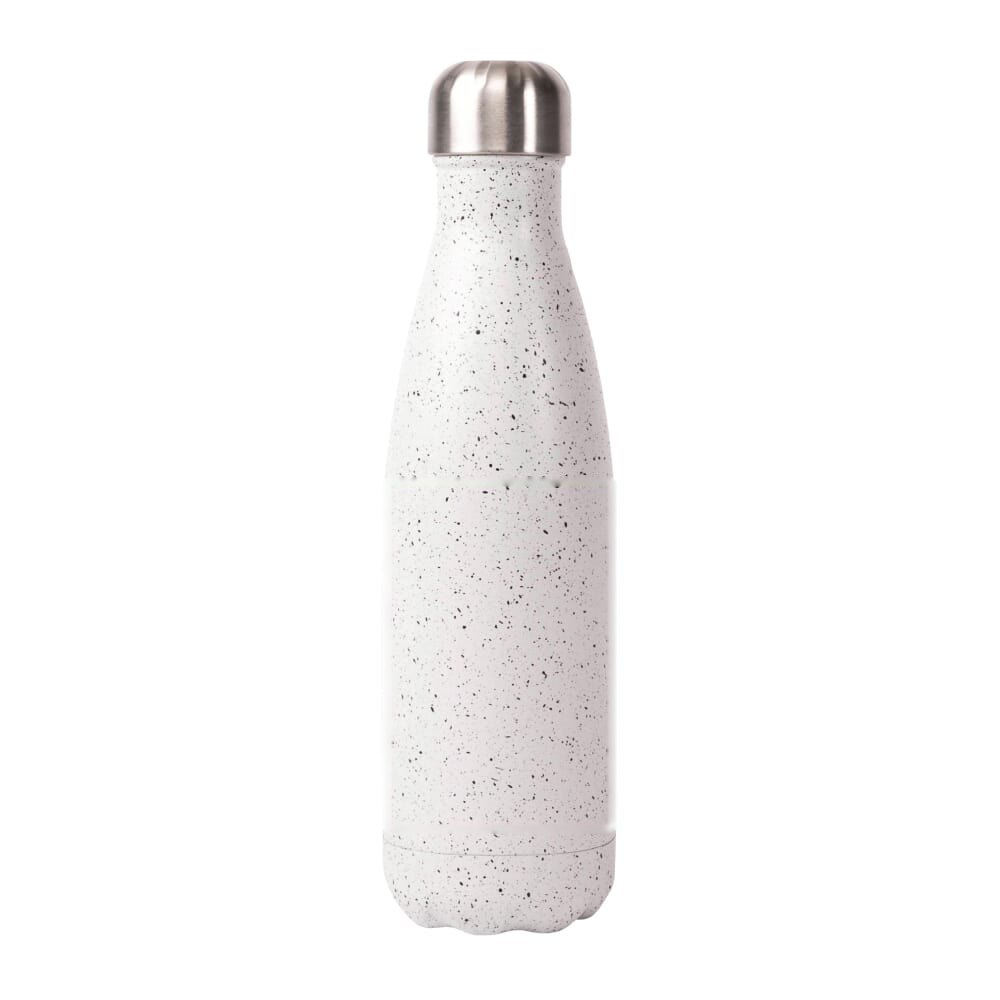 Sagaform Nils stalen fles Splash 500ml — drukvlak achterzijde