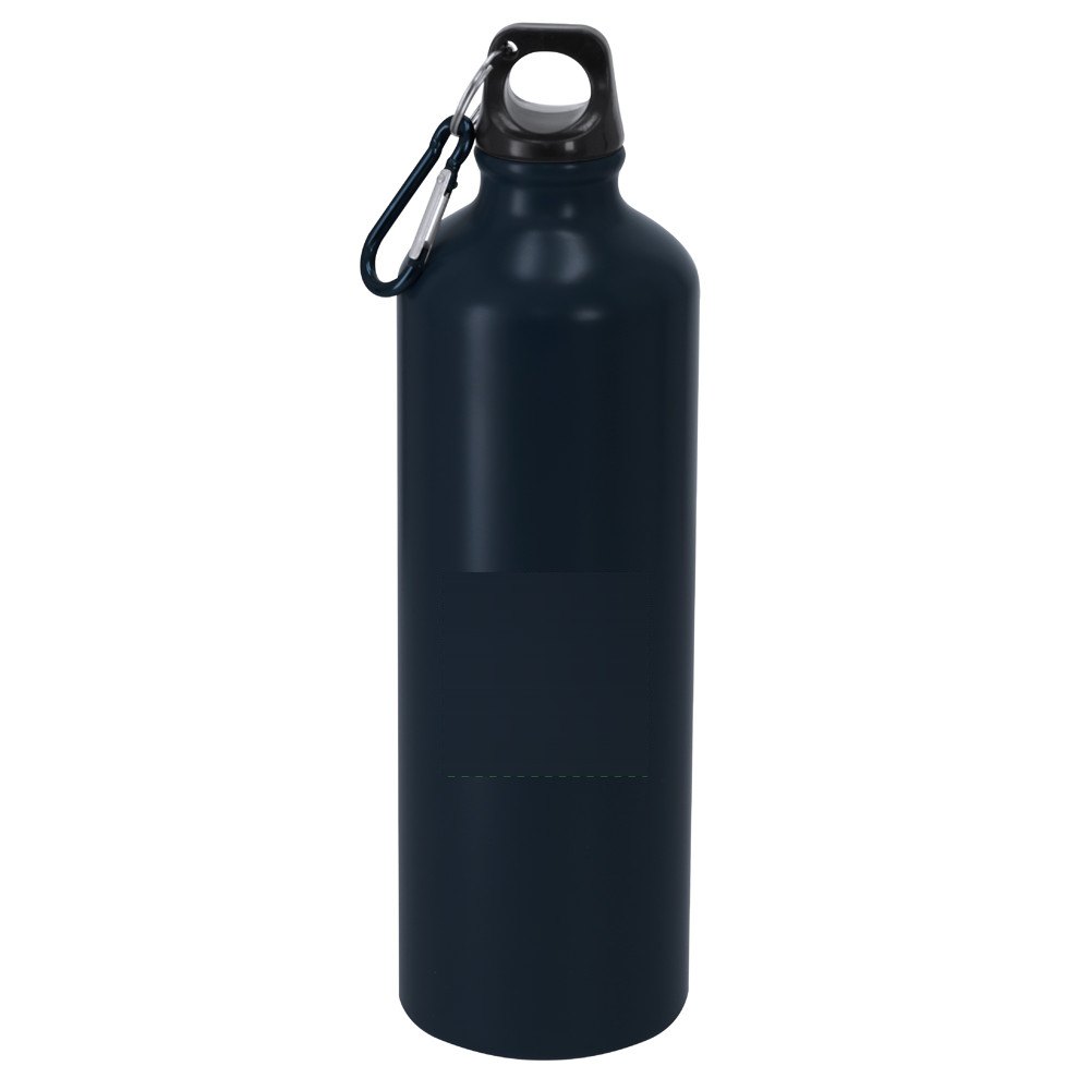 Fles Glaxon — drukvlak groot vierkant onderin