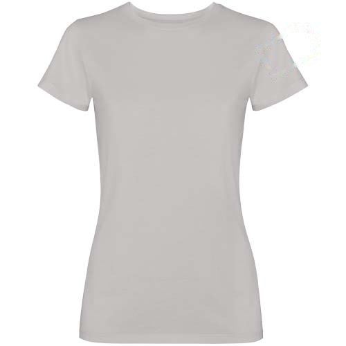 Fiyi 180 g/m² damesshirt met korte mouwen — drukvlak linker bicep