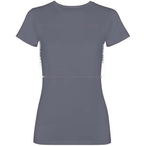 Fiyi 180 g/m² damesshirt met korte mouwen — drukvlak impact volledige voorzijde