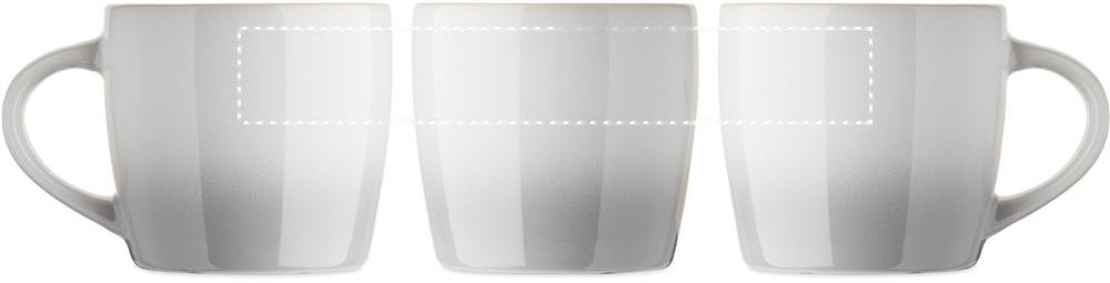 PEZE - Keramische mok 300ml — drukvlak mok