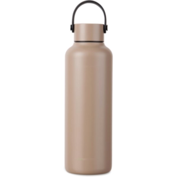 VINGA Baltimore RCS recycled SS fles 600 ML — drukvlak artikel achterzijde