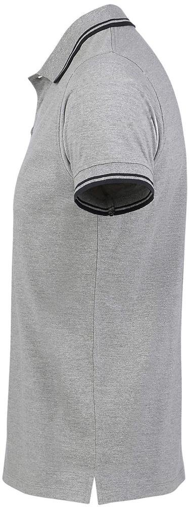 PASADENA MEN - PASADENA heren polo 200g — drukvlak linkerarm