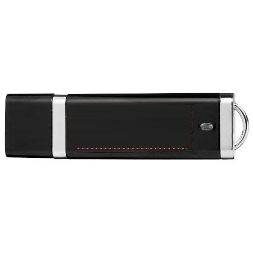 Flat USB 4GB — drukvlak voorzijde