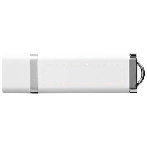 Flat USB 4GB — drukvlak achterzijde